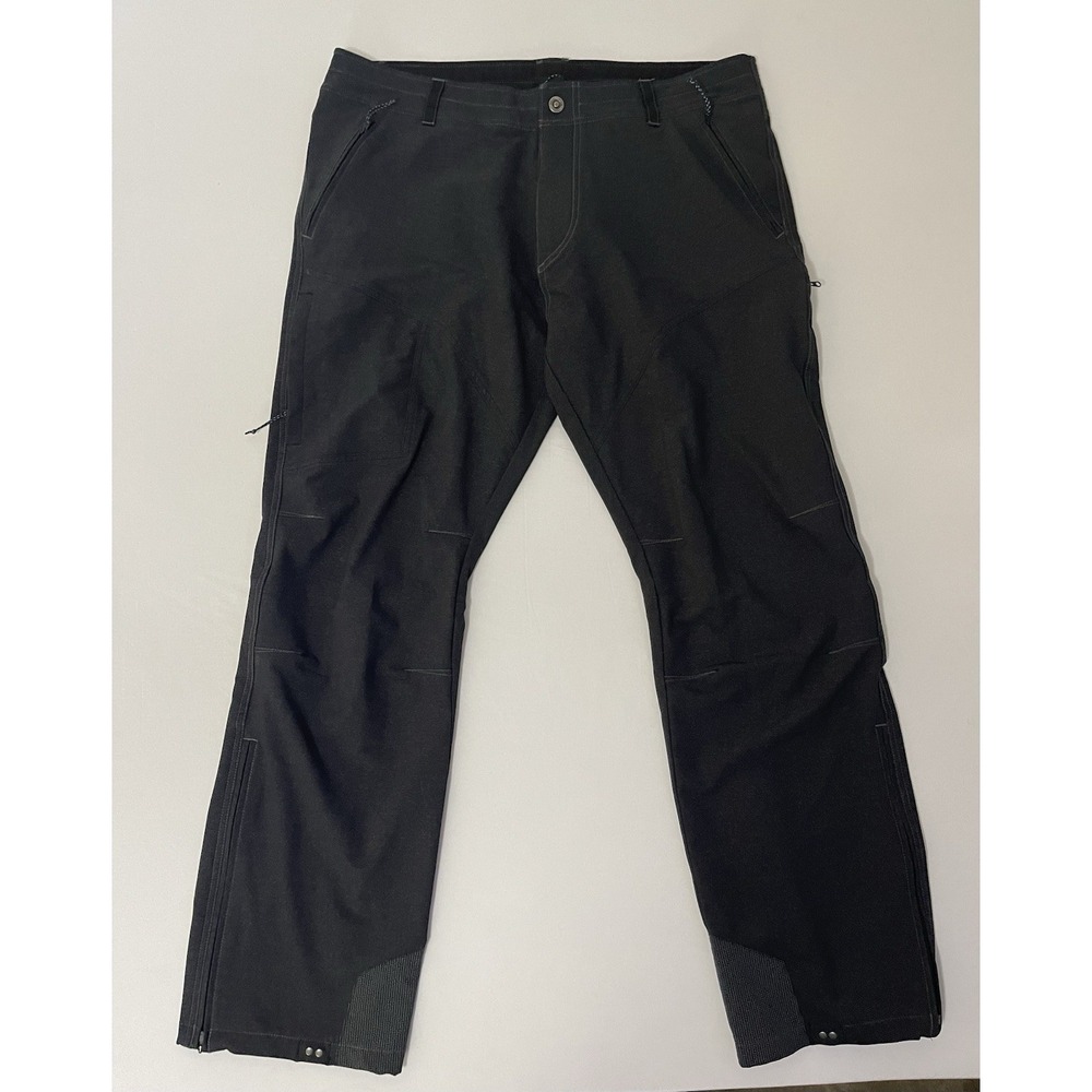Kuhl Klash Hiking Pants Men 40x32 Gray Gotham Softshell Technical Outdoors